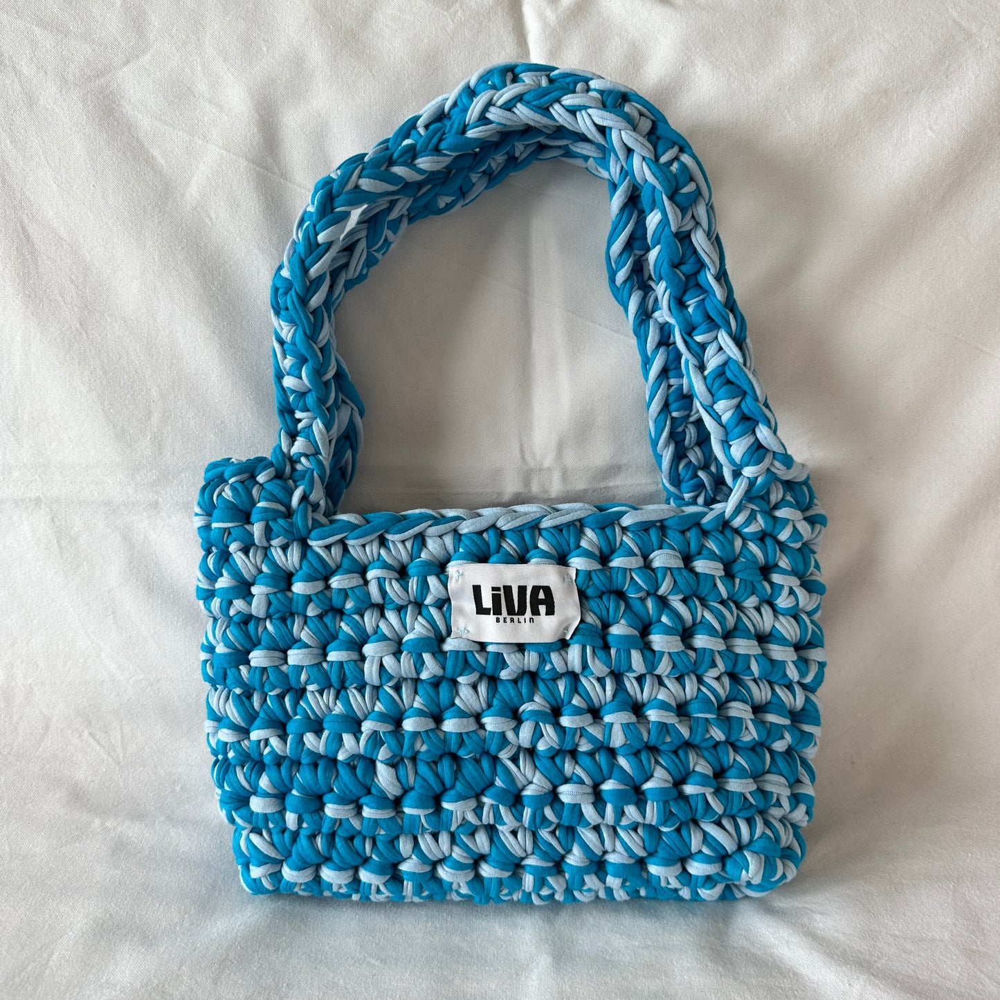 midi bag | doppel-blau