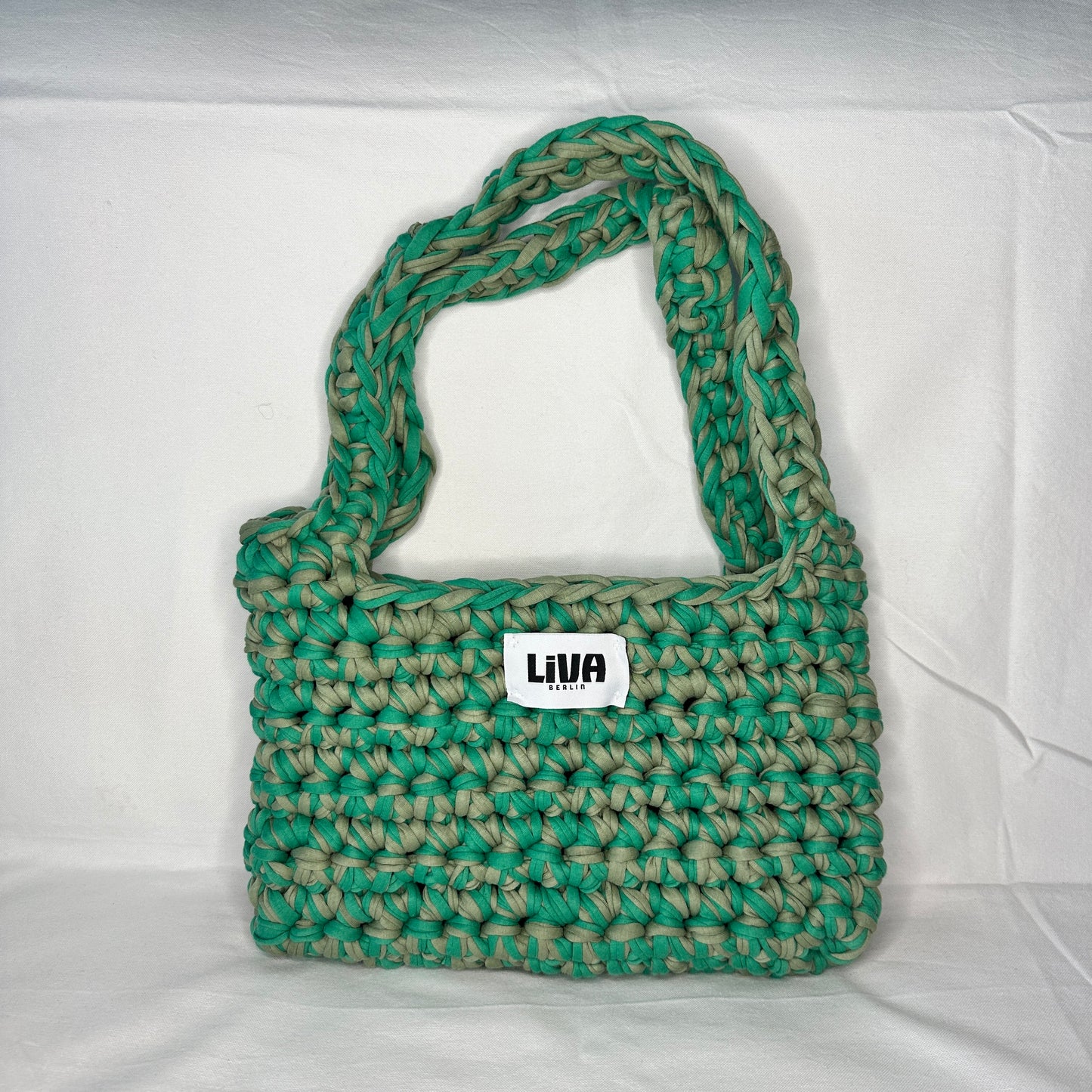 midi bag | doppel grün