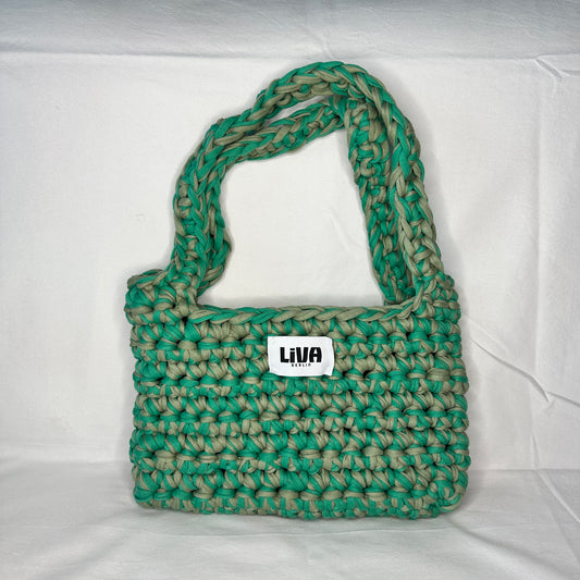 midi bag | doppel grün