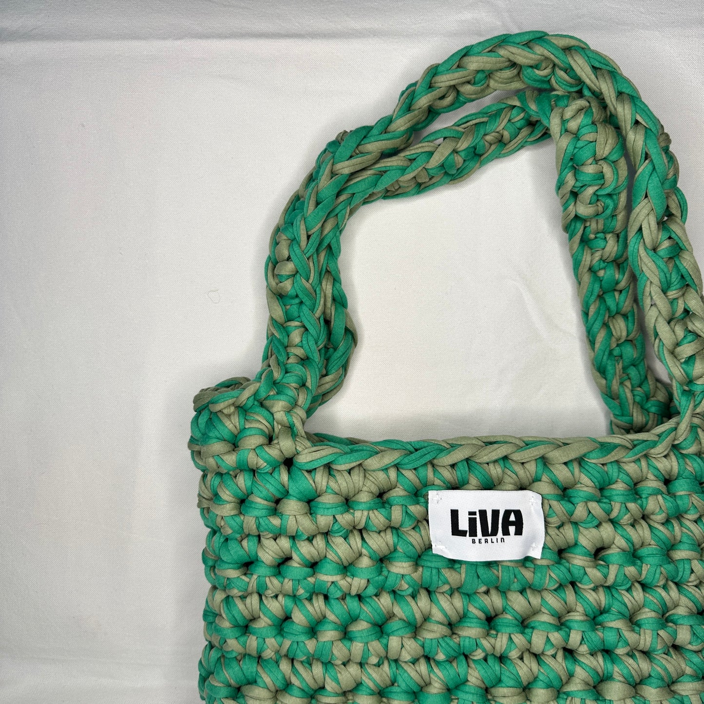 midi bag | doppel grün