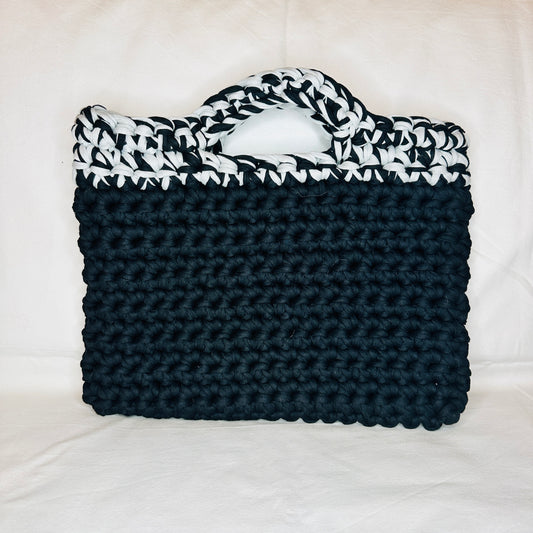 laptop bag | schwarz & grau