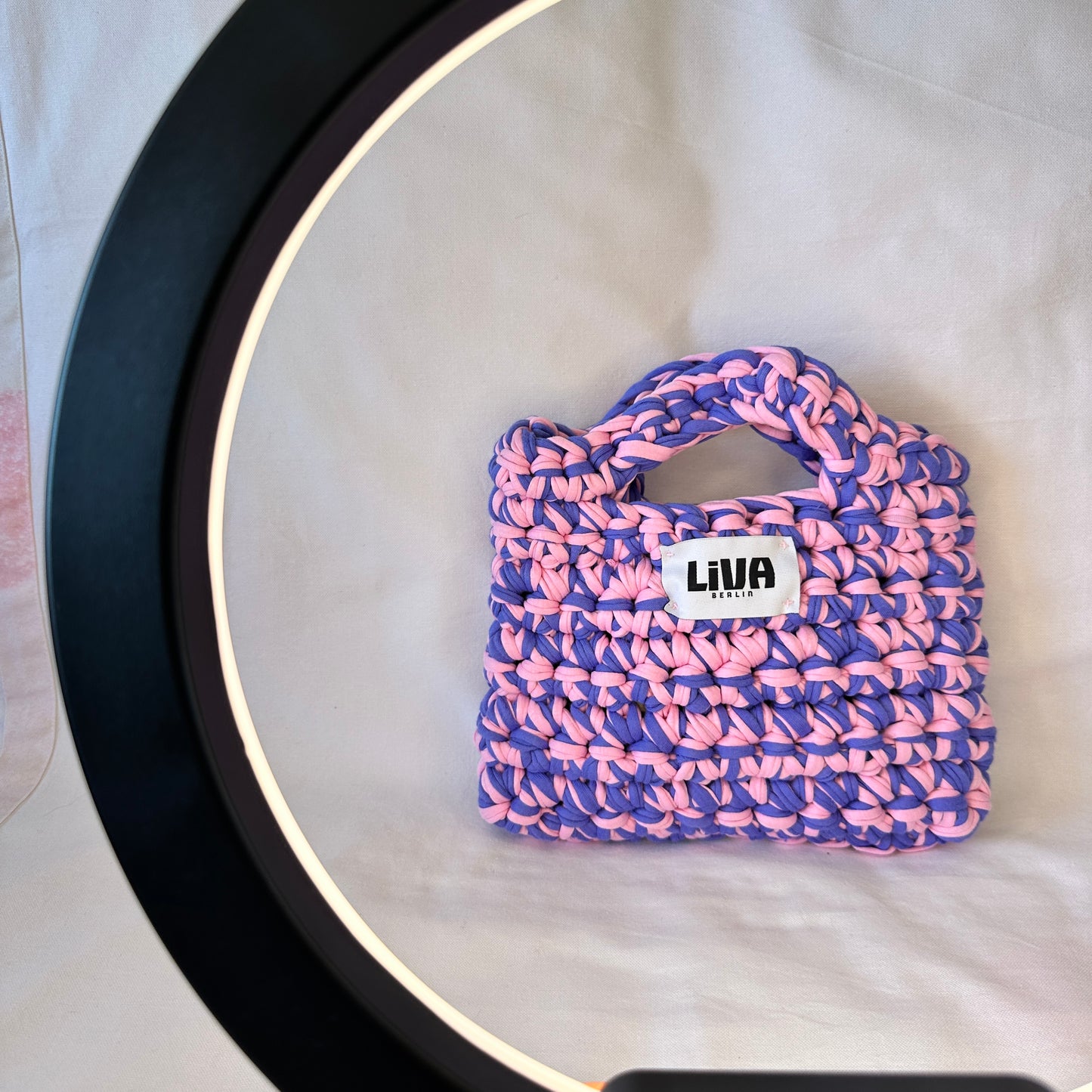 mini bag | ultraviolett & rosé