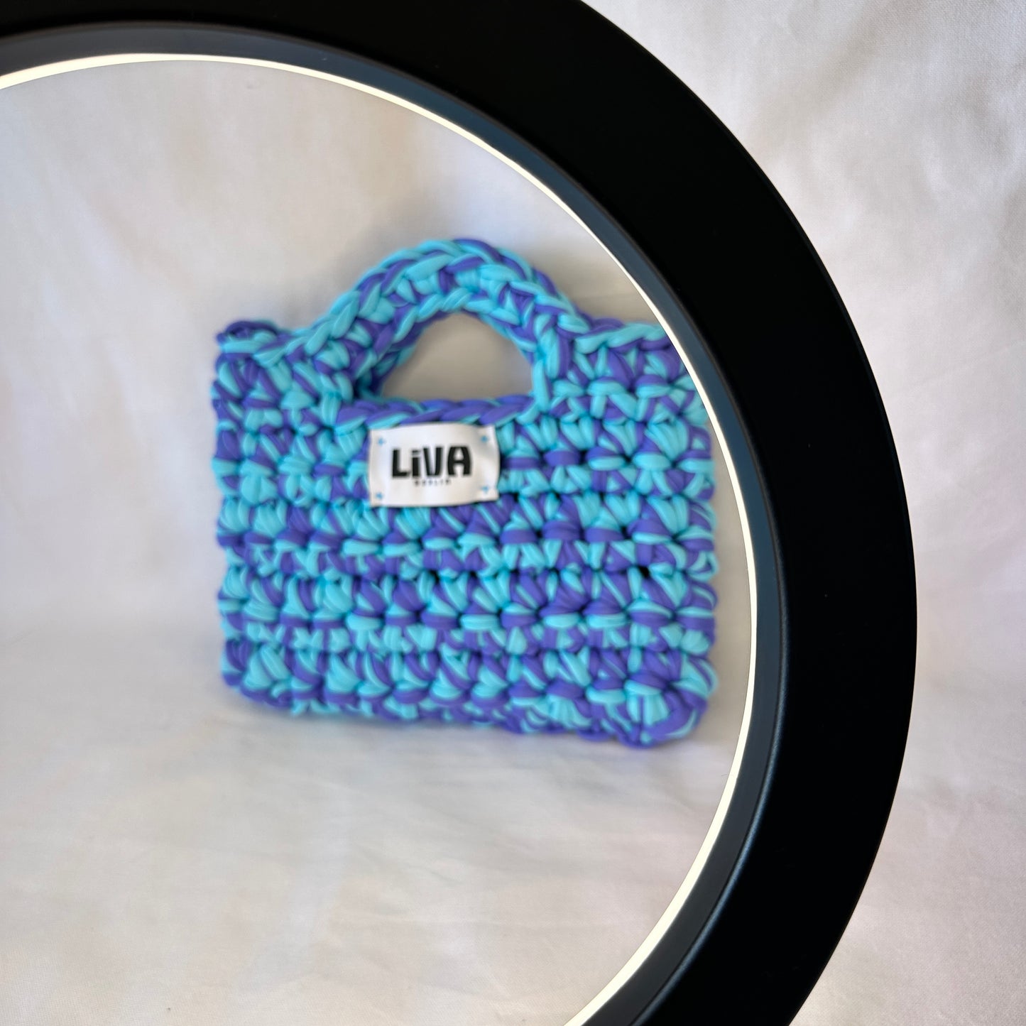 mini bag | ultraviolett & blau