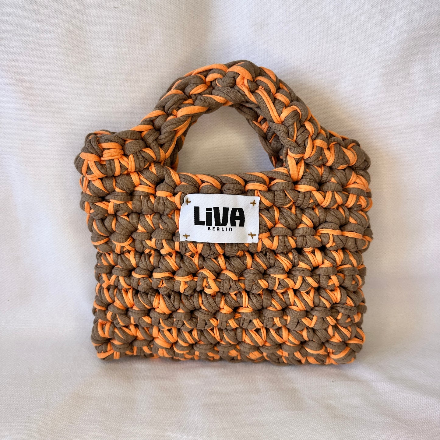 mini bag | braun & orange