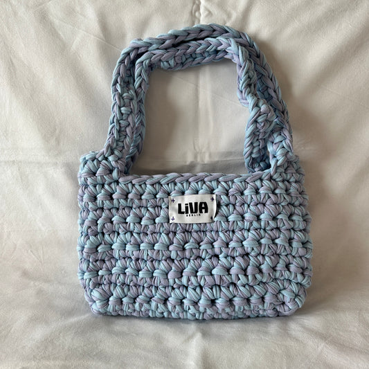 midi bag | baby blau & flieder