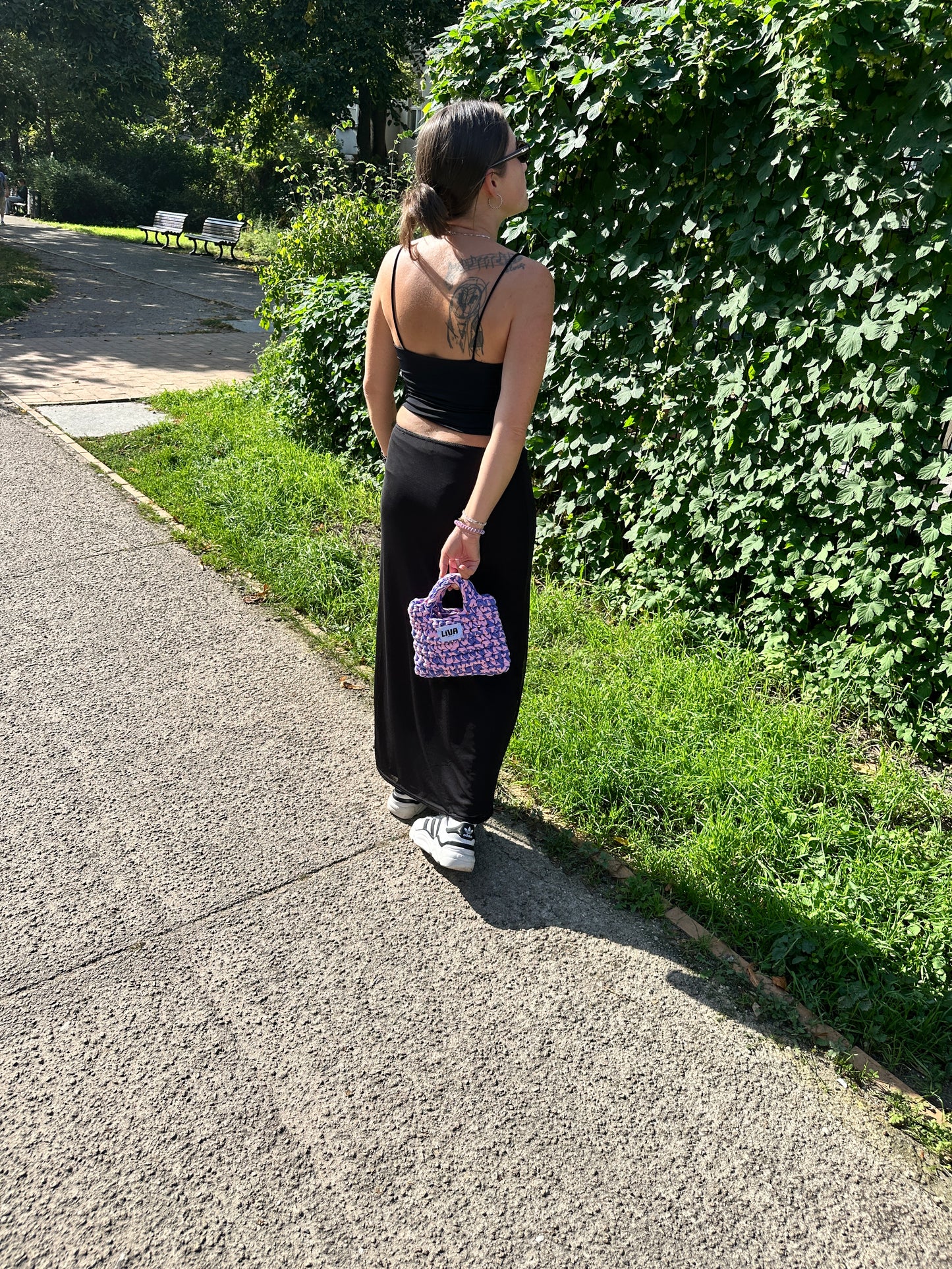 mini bag | ultraviolett & rosé