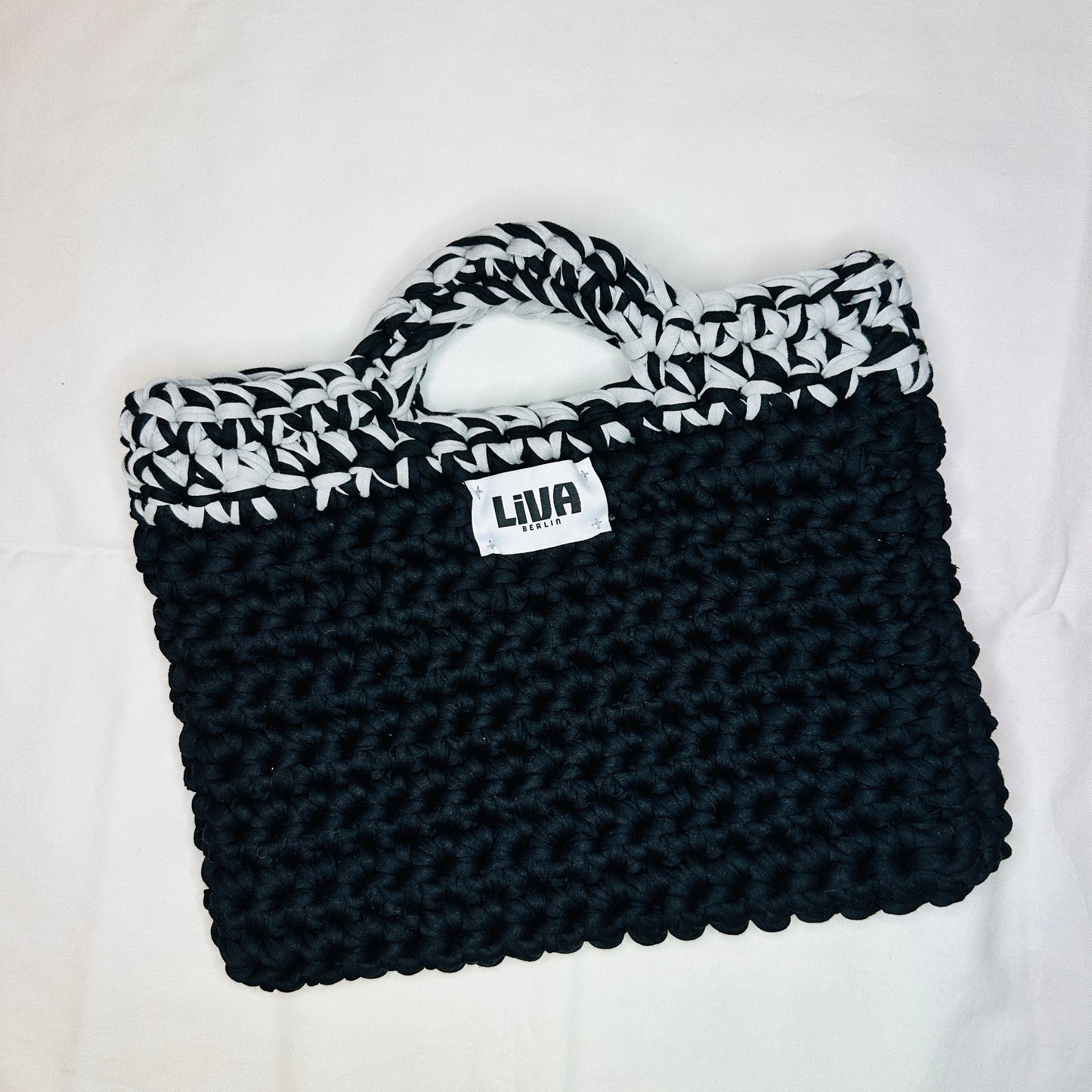 laptop bag | schwarz & grau