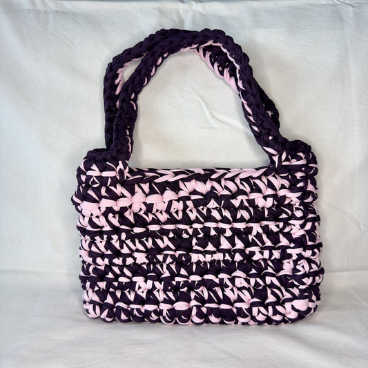 midi bag | aubergine & rosa